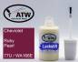 Preview: Chevrolet, Ruby Pearl, 77U / WA166E: 20ml Lackstift, von ATW Autoteile West.